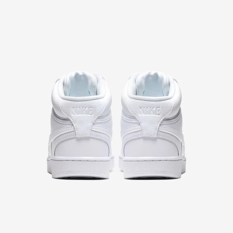 Nike White Women's Court Vision Mid Shoes for Women | Best Price UAE